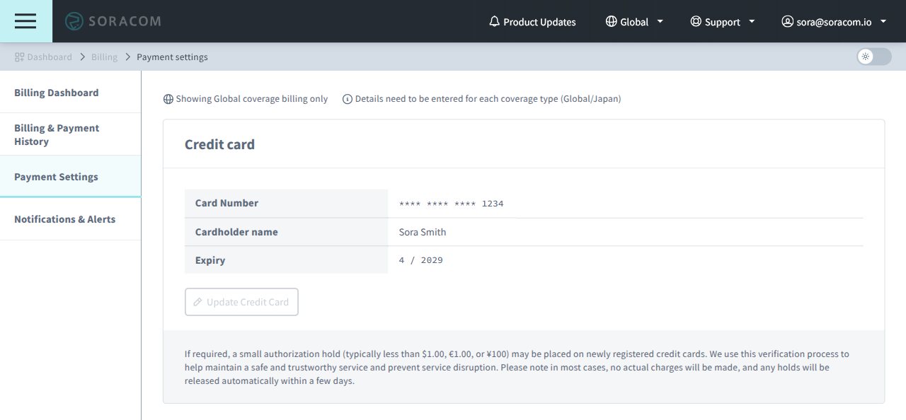 Payment method