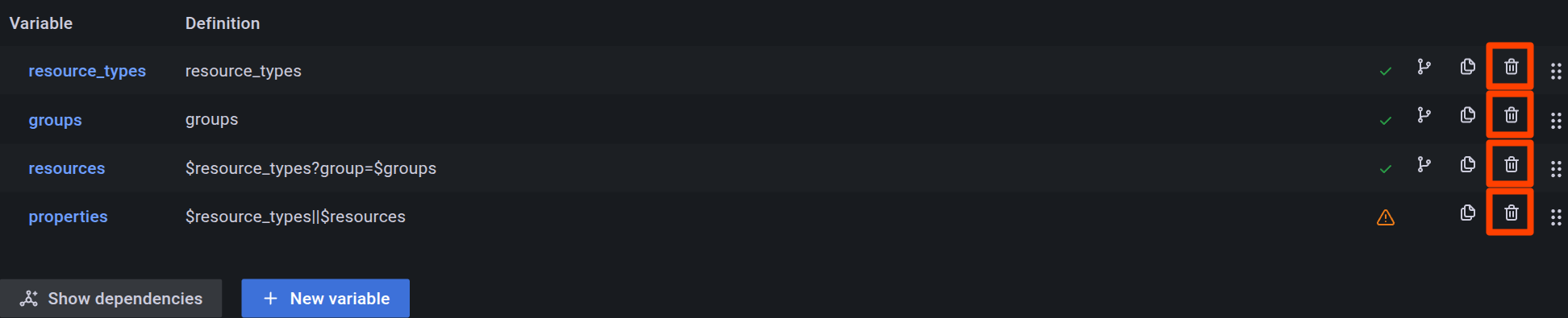 Deleting built-in variables
