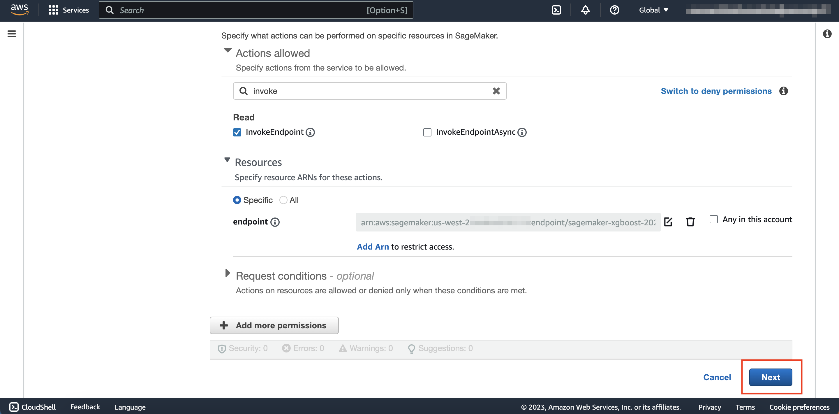 Next Step in Policy Creation