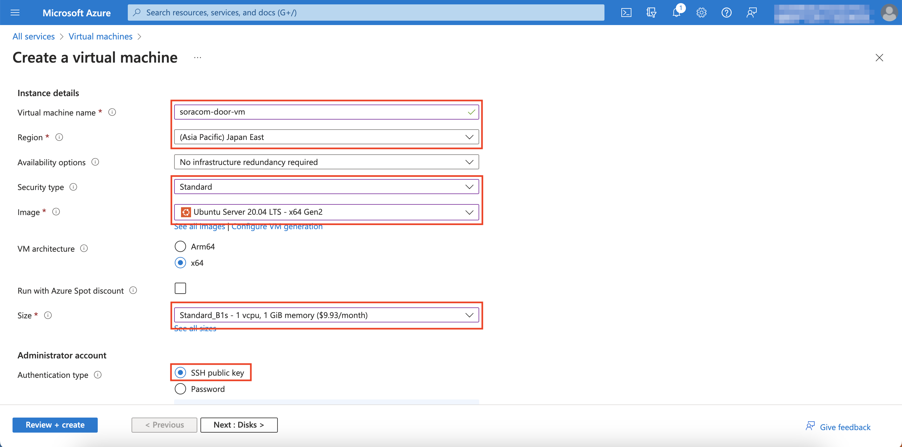 Virtual Machine Basic Configuration