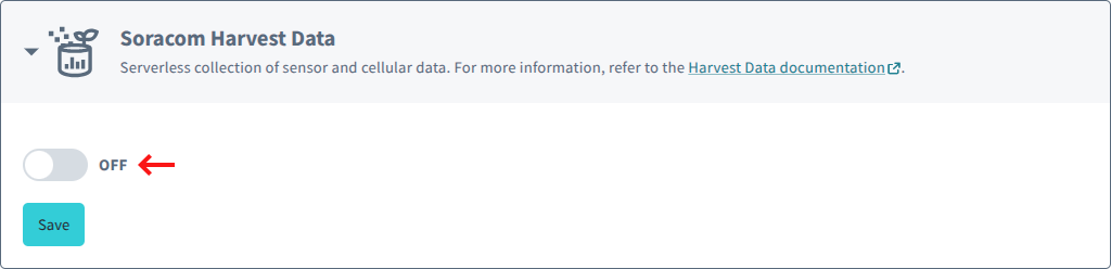 Disable Harvest Data